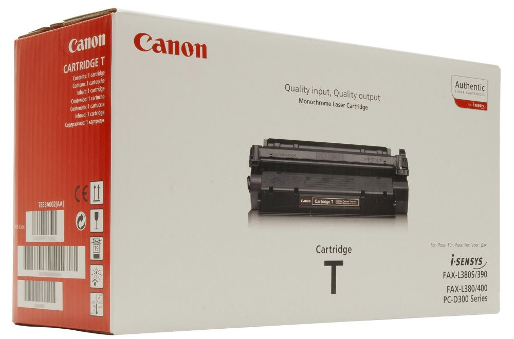 Canon originální toner CRG-T/ PCD320/ PCD340/ L-400/ 5250 stran/ Černý