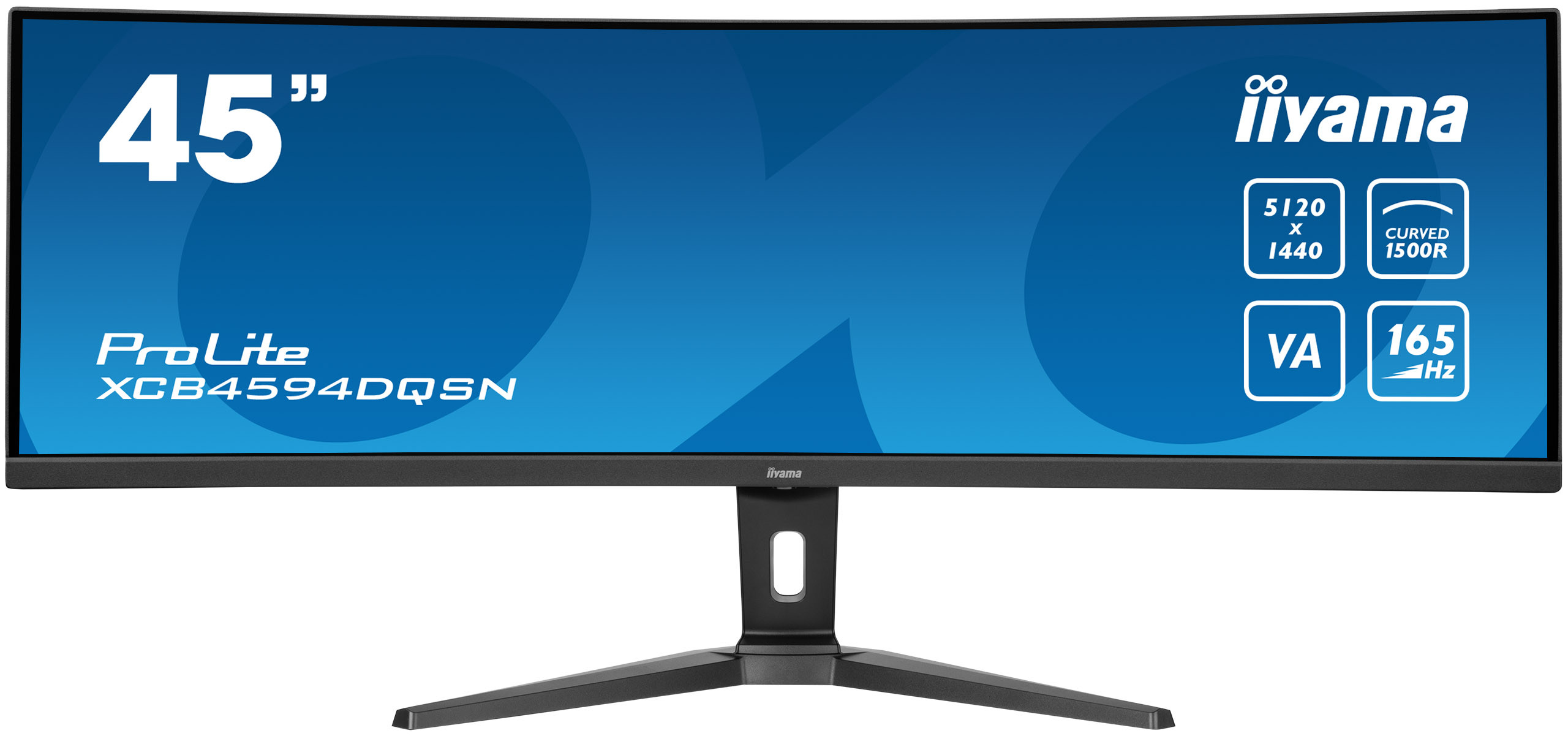 iiyama ProLite/XCB4594DQSN-B1/44,5"/VA/5120x1440/165Hz/0,8ms/Black/3R