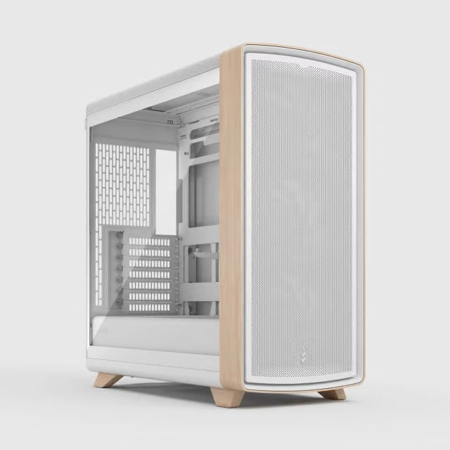 Fractal Design Summit Chalk White TG Clear Tint