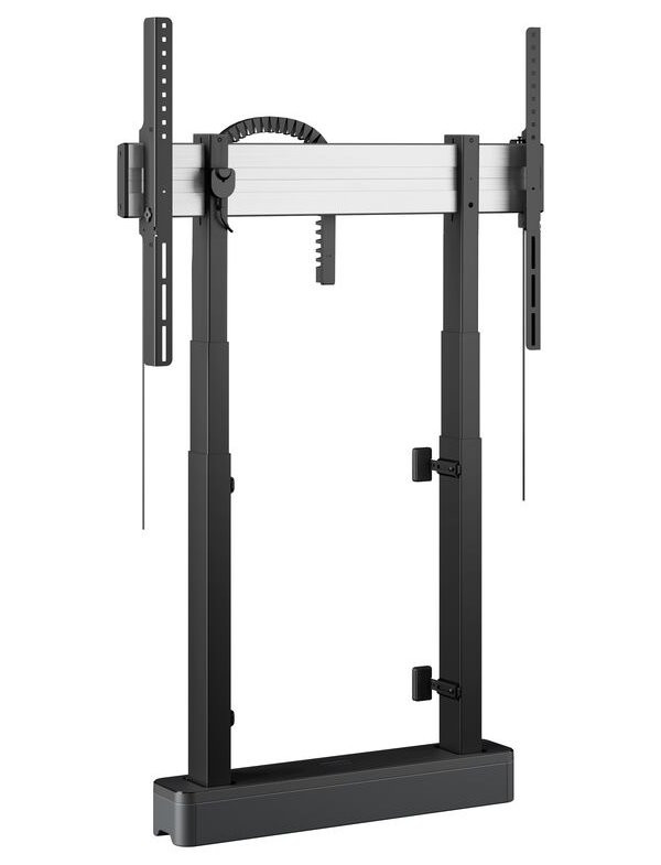 Vogels RISE Elektrický TV lift s montáží podlaha-stěna, rychlost 80 mm/s černý
