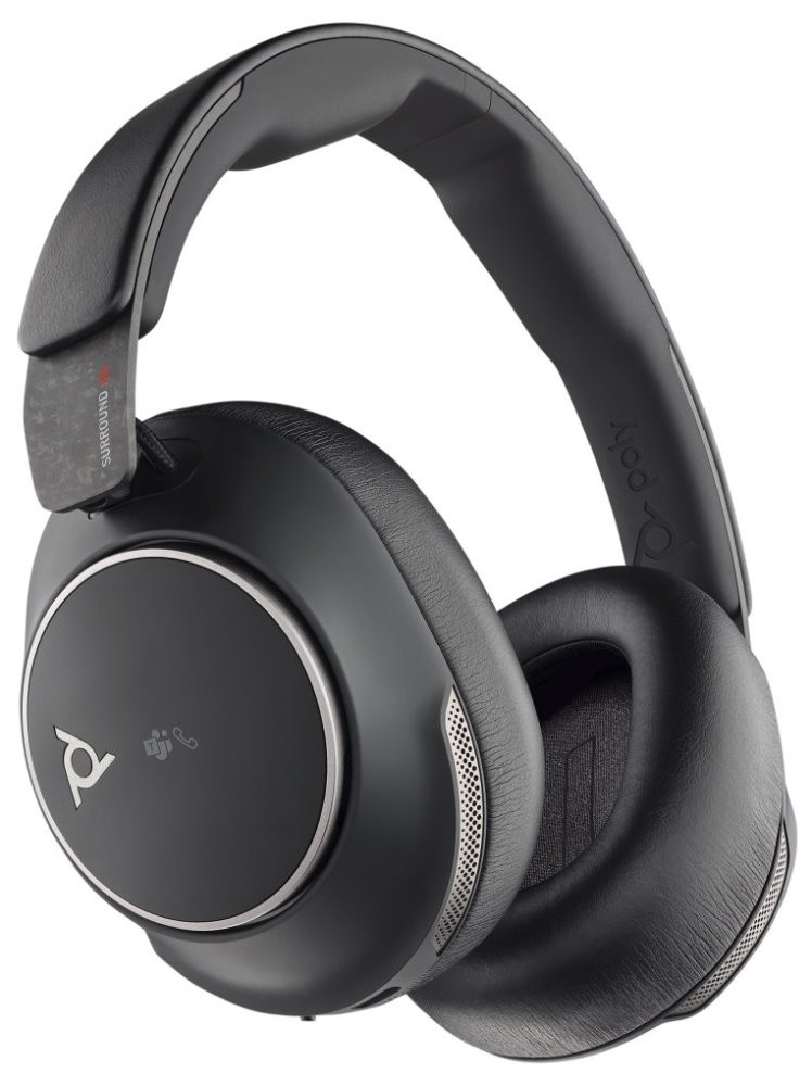 Poly Voyager Surround 80 UC Microsoft Teams Certified USB-C Headset +USB-C/A Adapter