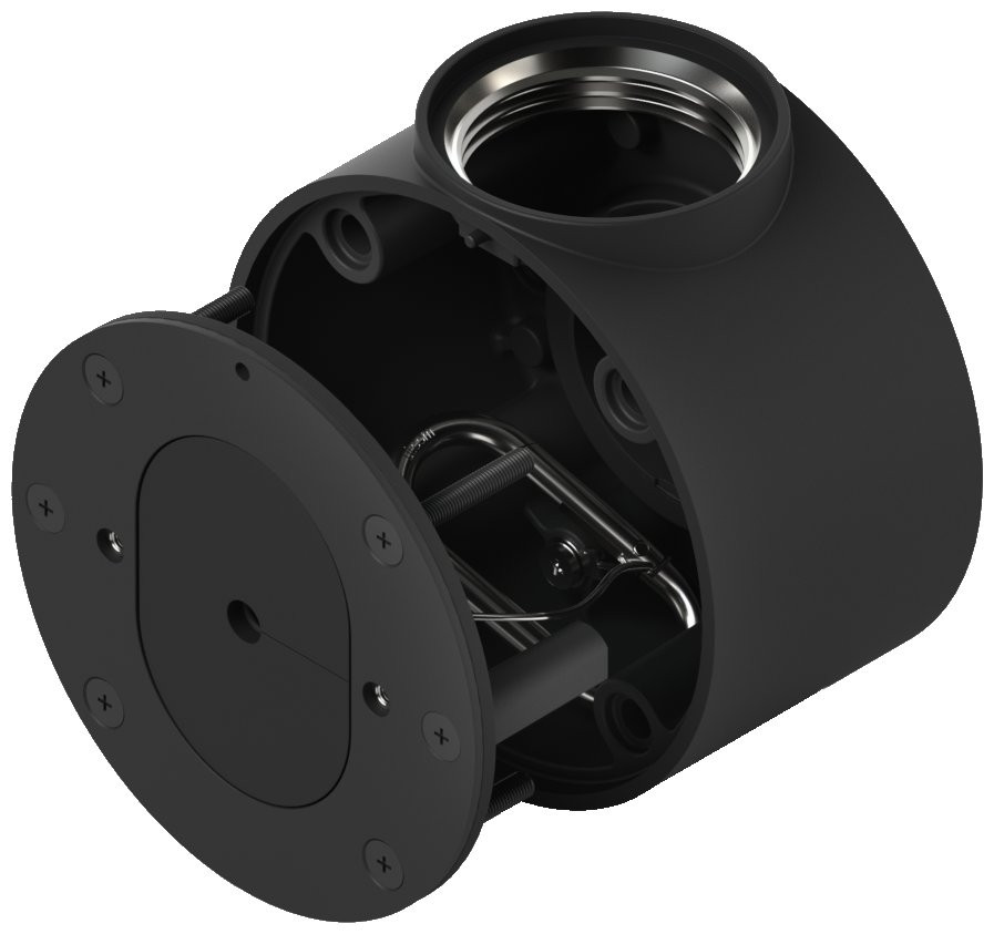 Ubiquiti UniFi Camera Compact Junction Box B - Instalační krabice na strop/zeď/sloup pro kamery UniFi Dome/Turret, černá