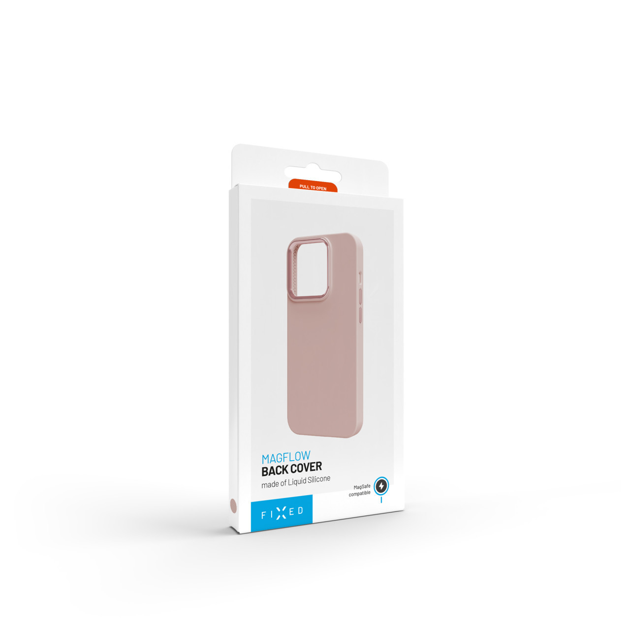 Zadní kryt FIXED MagFlow s podporou MagSafe pro Samsung Galaxy S26+, růžový