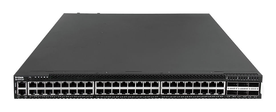 D-Link DXS-3610-54T/SI L3 stackable switch, 48x 10G RJ45, 6x 40G/100G QSFP28