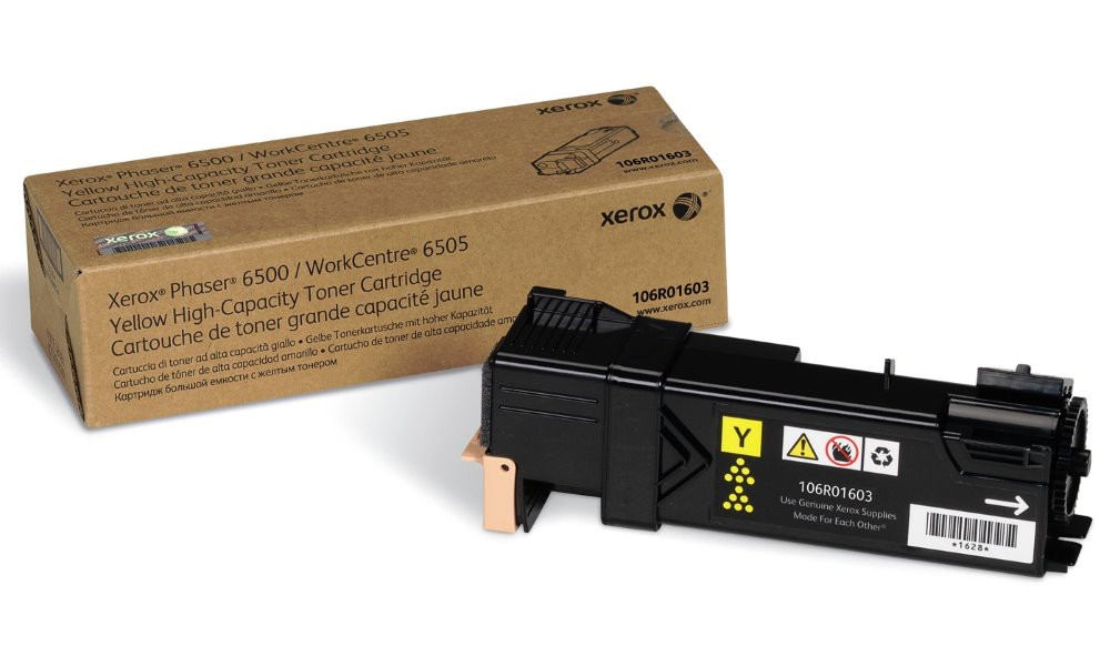 Xerox original toner pro WC6505/ 6500/ žlutý 2 500 str.