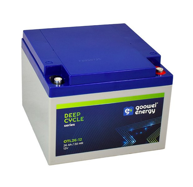 GOOWEI ENERGY Pb záložní akumulátor VRLA GEL 12V/26Ah (OTL26-12)