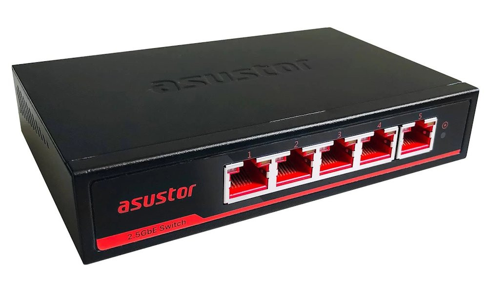 Asustor ASW205T 5portový switch, 5x 2,5 GLAN