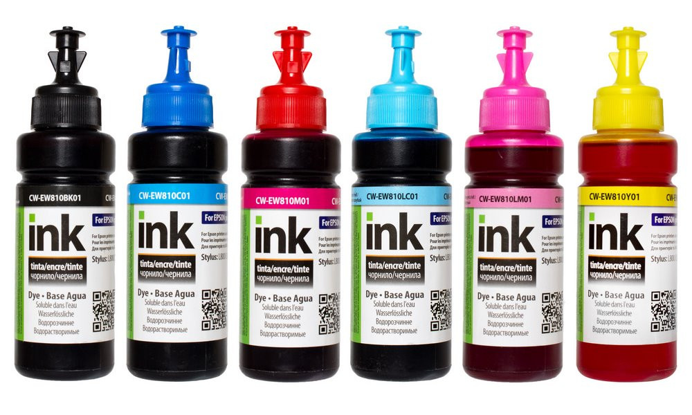 COLORWAY alternativní inkoustová náplň pro EPSON / C13T673xxx/ L8x0/ L1800/ 6x 100ml Multipack