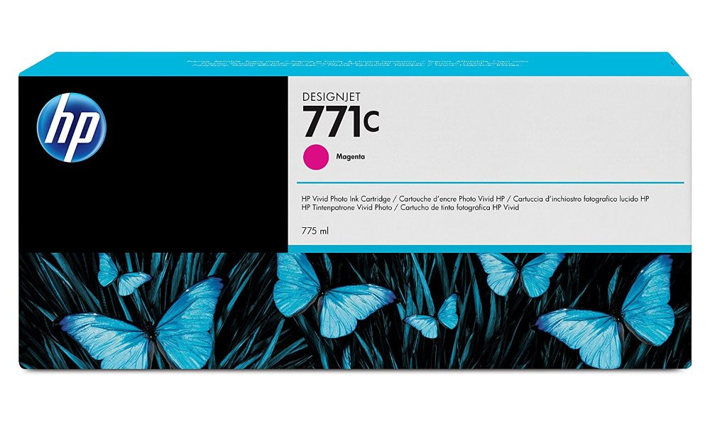 HP 771C Purpurová inkoustová kazeta DesignJet, 775 ml