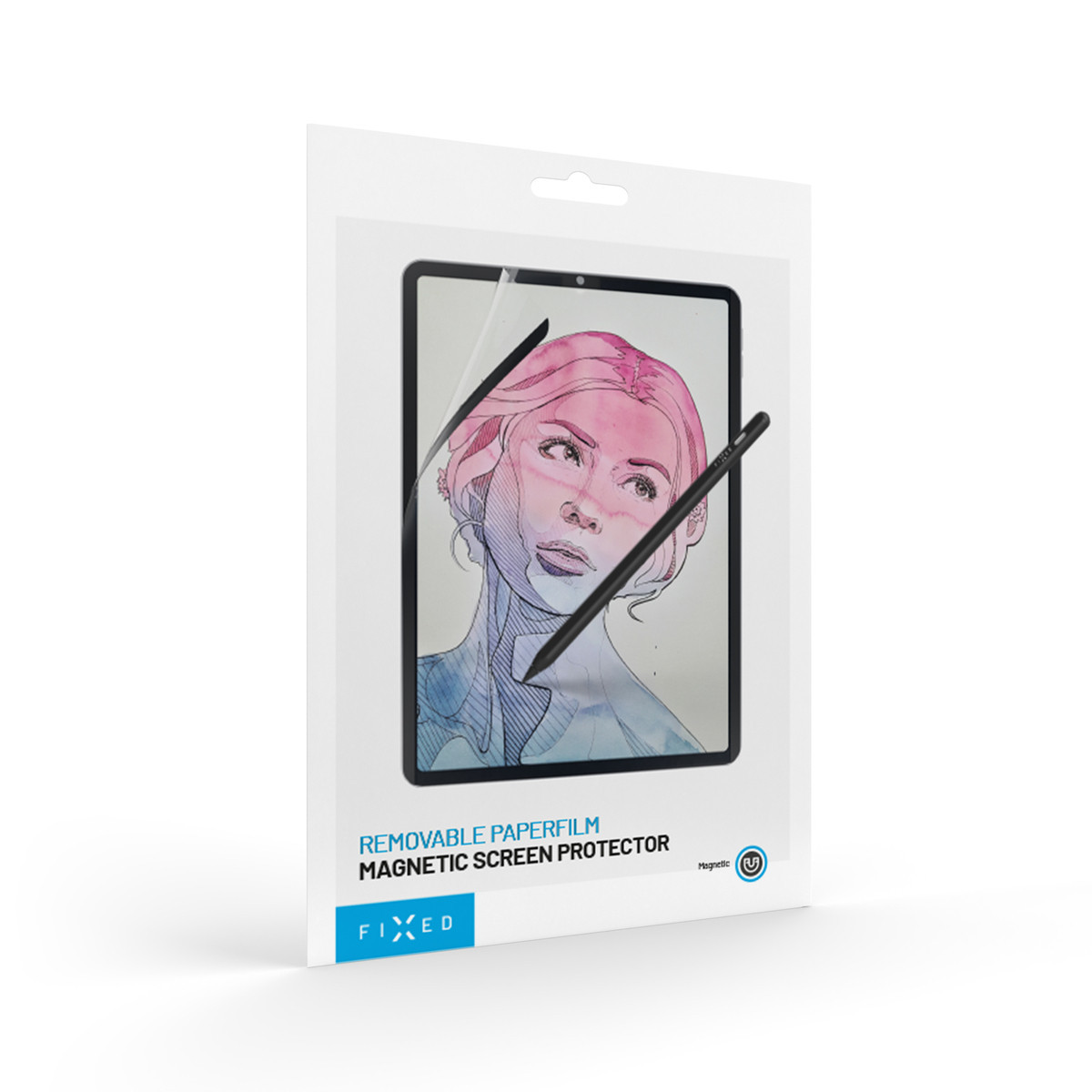 Magnetická ochranná folie FIXED PaperFilm Screen Protector pro Apple iPad Pro 11" (2024)/M5 (2025)