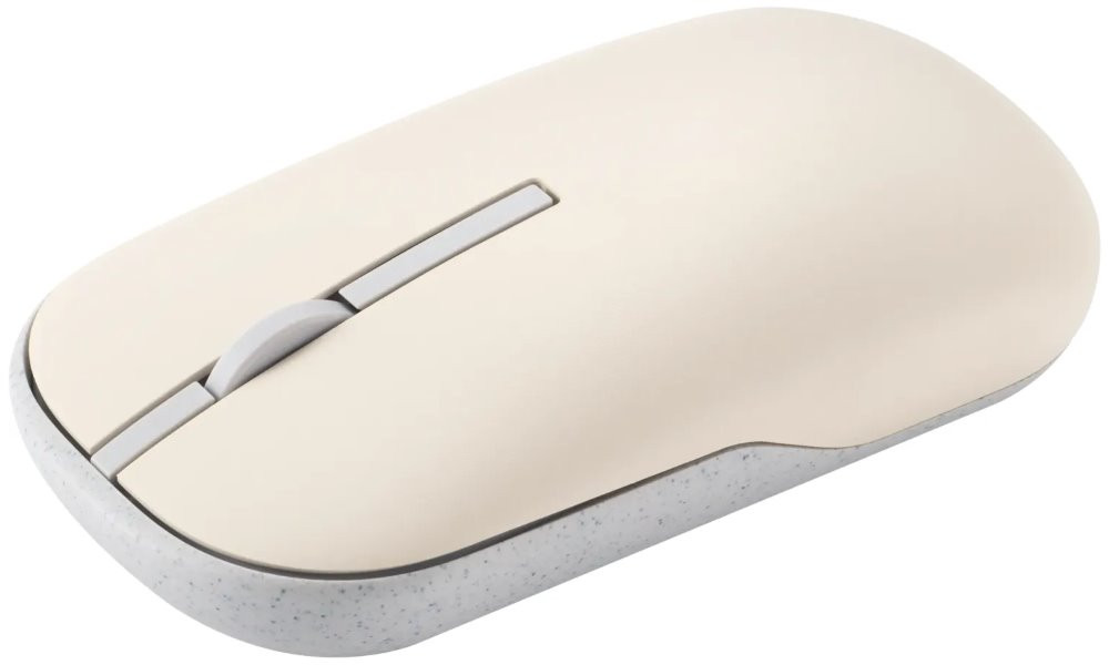 ASUS MD100/ Cestovní/ Optická/ 1 600DPI/ Bezdrátová USB + Bluetooth/ Béžová