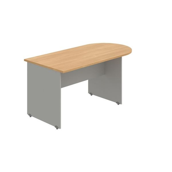 Přídavný stůl Hobis Gate GP 1600 1 - dub/šedá