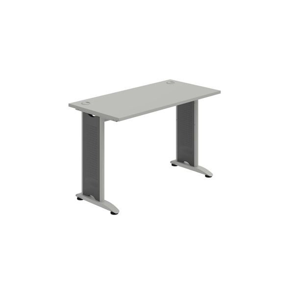 Psací stůl Hobis Flex FE 1200 - šedá/kov