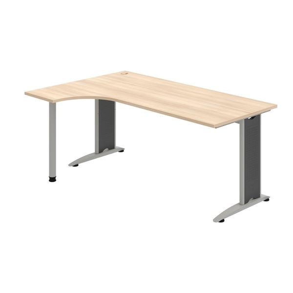 Psací stůl Hobis Flex FE 1800 P - akát/kov