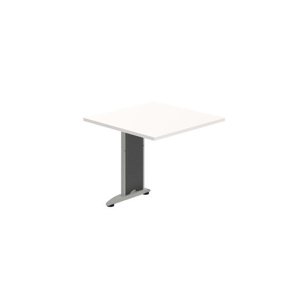 Přídavný stůl Hobis Flex FP 801 - bílá/kov