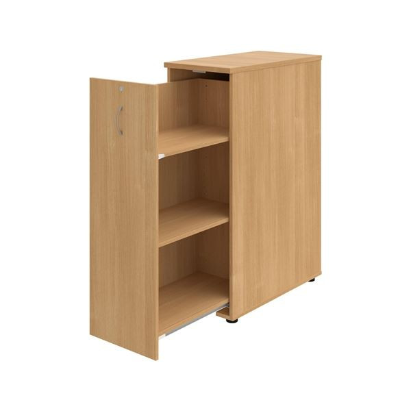 Výsuvná skříň šanonová Hobis SPVZ 3 L - dub, zámek