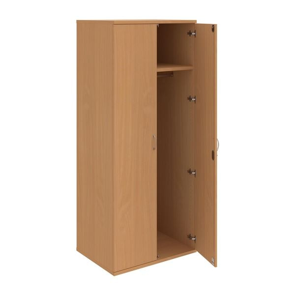 Šatní skříň Hobis Strong SZR 5 80 61 - buk/buk, zá