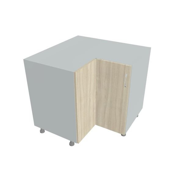 Spodní skříňka Hobis KUDD 90 RL - rohová, levá, ak