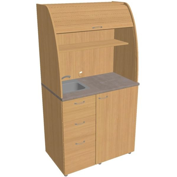 Kuchyňka s dřezem a baterií Hobis KU 3 1 L - levá,
