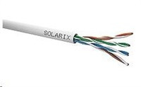 Instalační kabel Solarix UTP, Cat5E, drát, PVC, box 305m