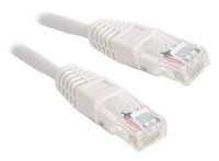 XtendLan patch kabel Cat5E, UTP - 0,5m, bílý  (prodej po 10 ks)