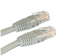 XtendLan patch kabel Cat6, UTP - 0,25m, šedý  (prodej po 10 ks)
