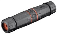 Spojka vodotěsná STP RJ45, Cat5E, Cat6, Cat6A, krytí IP68