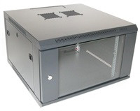 XtendLan 19" nástěnný rozvaděč 6U 600x600