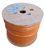 UTP kabel LEXI-Net Cat5E, drát, LS0H B2ca-s1a,d0,a1, oranžový, 500m, cívka