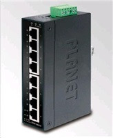 Planet switch IGS-801T, průmysl.verze 8x10/100/1000, DIN, IP30, -10 až 60°C, 12-48V