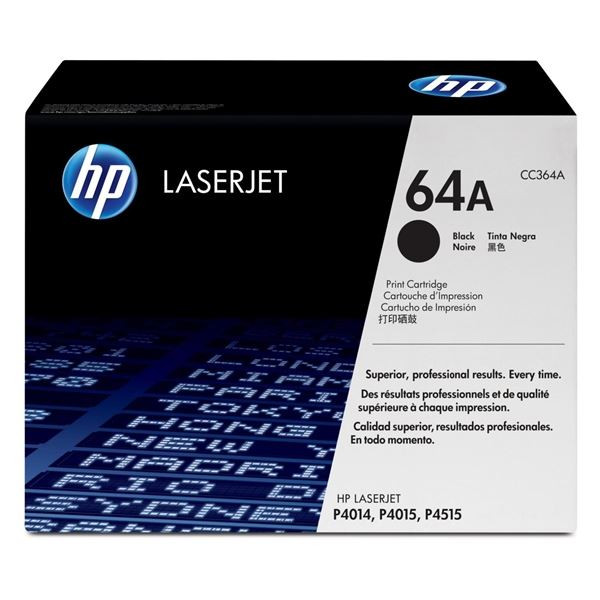 Toner HP CC364A, černý
