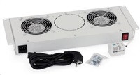 TRITON Ventilační jednotka horní (spodní) pro RBA-A6, RUA, 2 ventilátory, 230V/30W, termostat, šedá
