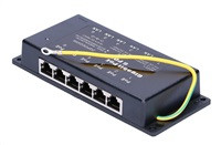 Aktivní/pasivní POE injektor - 6x 1Gb/s, stíněný, 802.3af/at