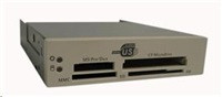 EUROCASE Card reader 33in1-3,5" White