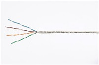 UTP kabel LYNX, Cat5E, licna(lanko), PVC, Dca, šedá, 305m