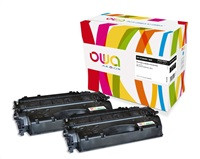 OWA Armor toner pro HP Color Laserjet Pro 400 M401, M425, 2x6900 stran, CF280XD, černá/black