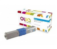 OWA Armor toner pro OKI C301, C321, MC332, MC342, 1500p, 44973535, modrá/cyan