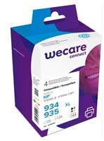 WECARE ARMOR cartridge pro HP OfficeJet 6812,6815,Officejet Pro 6230,6830,6835, černá/black+1C+1M+1Y, 1x45/3x12ml