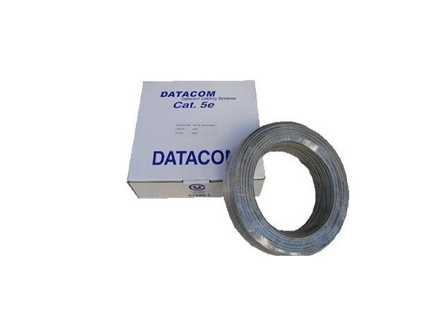 DATACOM UTP kabel drát, Cat.5e, box 100m, PVC