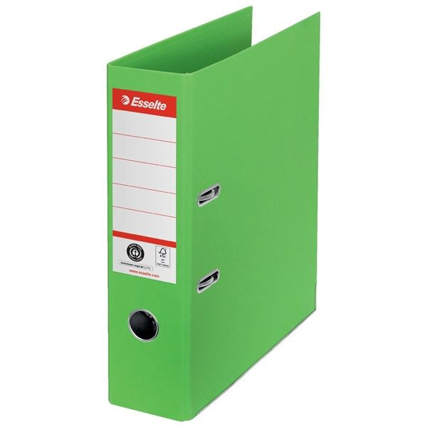 Pák.pořadač Esselte No.1,rec.lepenka - A4,7,5,zel.