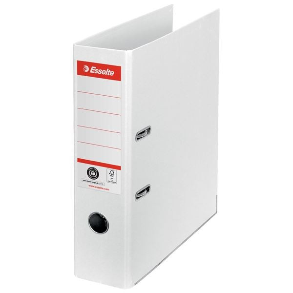 Pák.pořadač Esselte No.1,100% rec.lep. A4,7,5,bílý