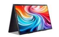 ACER LCD PD163QTbmiuux DUAL SCREEN,40cm (15.6"),60Hz,250nits,8ms,Repro,Audio,Vesa,HDMI,USB,Black