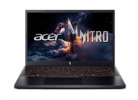 ACER NTB Nitro V 15 (ANV15-52-75YE),Core 7 240H,15.6"FHD,16GB,512GB SSD,RTX 4050,W11H,Black