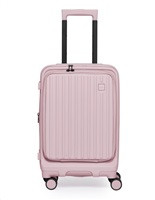 ACER Barcelona Luggage 20", světle růžový , pevný cestovní kufr, materiál: 100% recyklovaný PET, TSA kombinační zámek, p