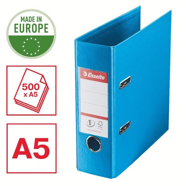 Pák.pořadač Esselte No.1 VIVIDA - A5, 7,5 cm,modrý