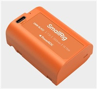 SmallRig 4979 Camera Battery USB-C Rechargeable DMW-BLK22 Orange