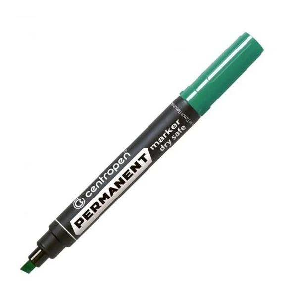 Permanentní popisovač Centropen 8516, zelený
