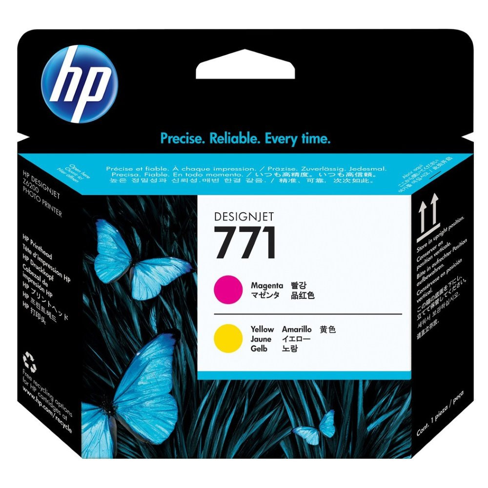 HP 771 Purpurová/žlutá tisková hlava DesignJet