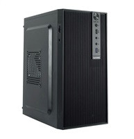 1stCOOL skříň STEP 6, micro tower, AU, USB 3.0, bez zdroje, černá