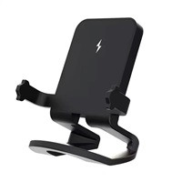 1stCOOL bezdrátová přenosná QI nabíječka 15W, panáček, USB-C, černá